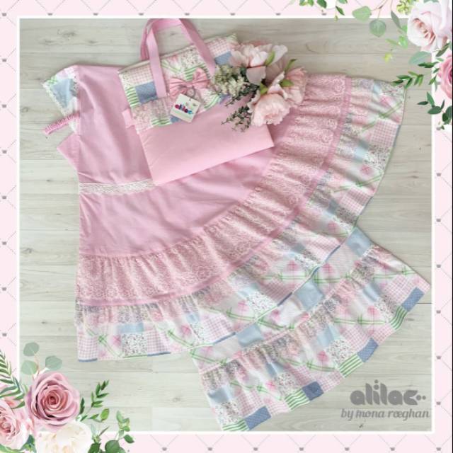 Mukena alilac Pink 03