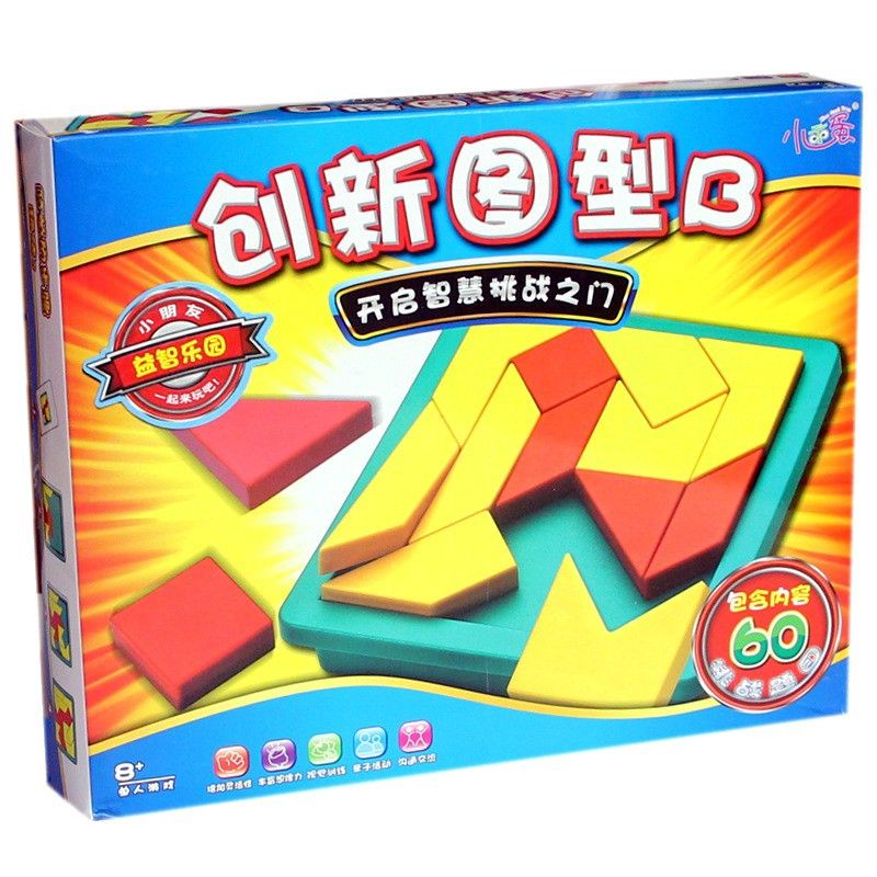 ThinkFun Shape by Shape Creative Pattern  - Learn Logical