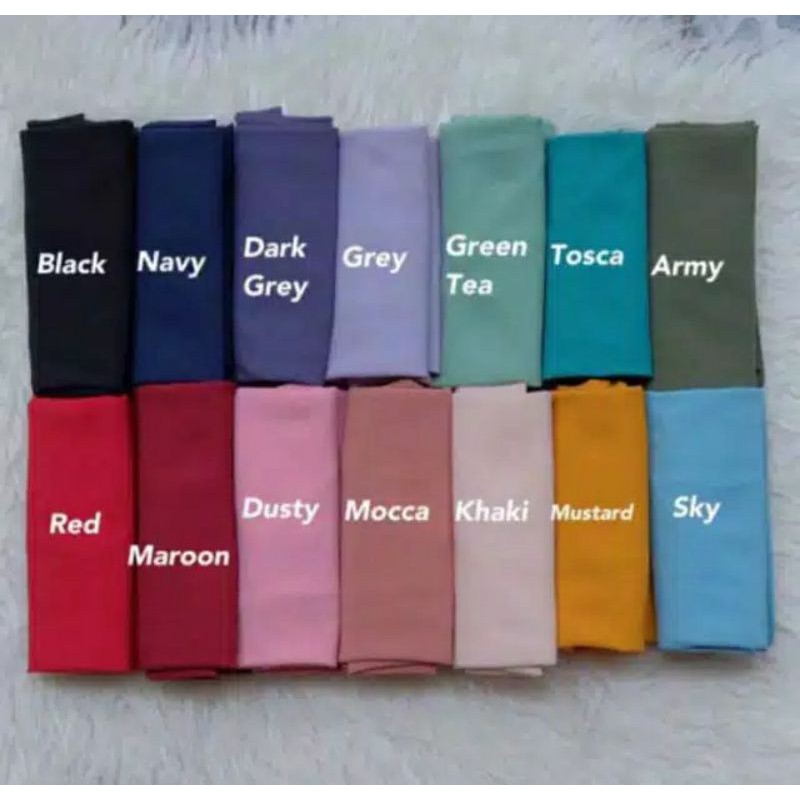 Pashmina Tali Diamond Crepe 175X75 Hijab Pashmina Tali Diamond