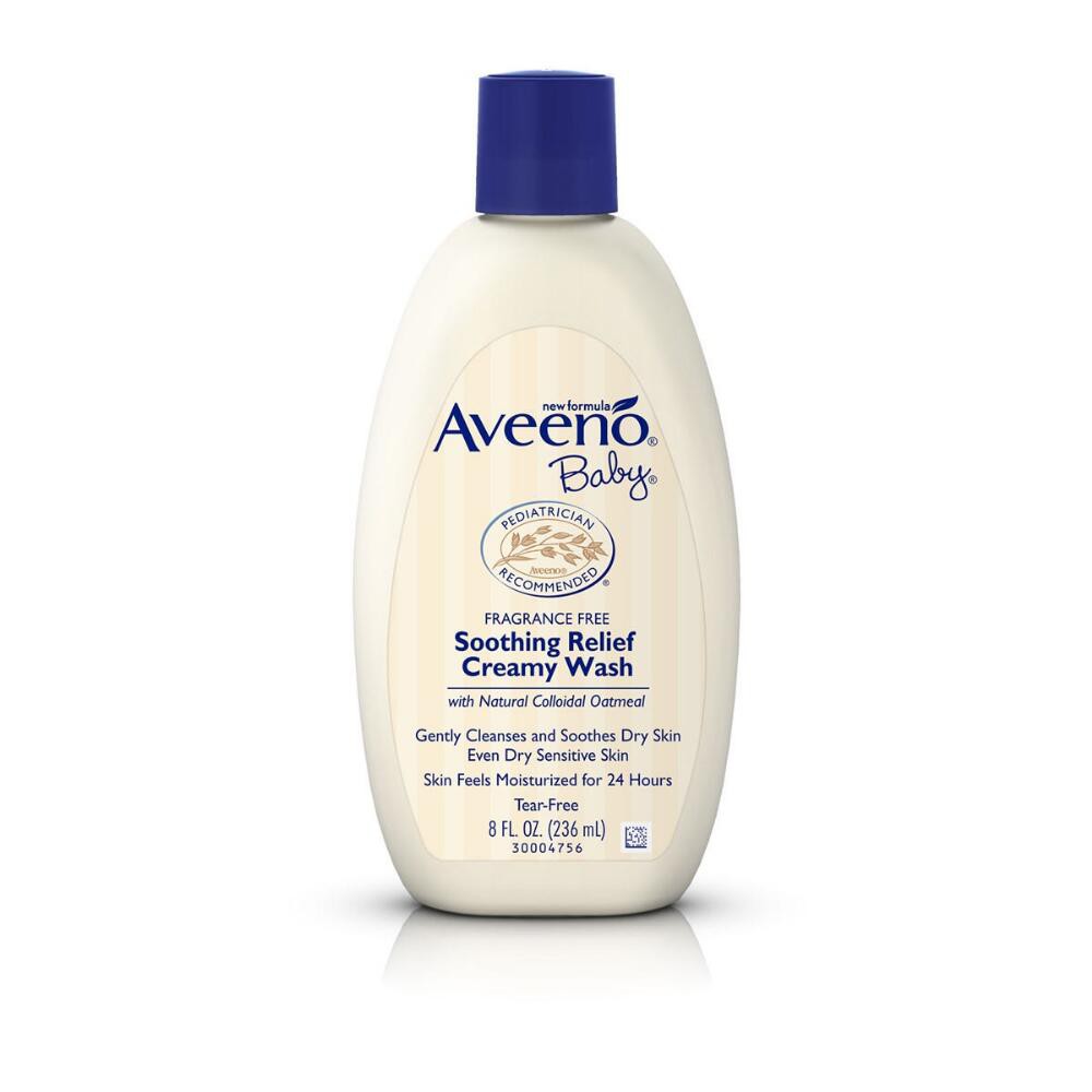 aveeno creamy wash