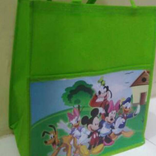 Tas ulang tahun 2 kantong utama + belakang cover(0503)