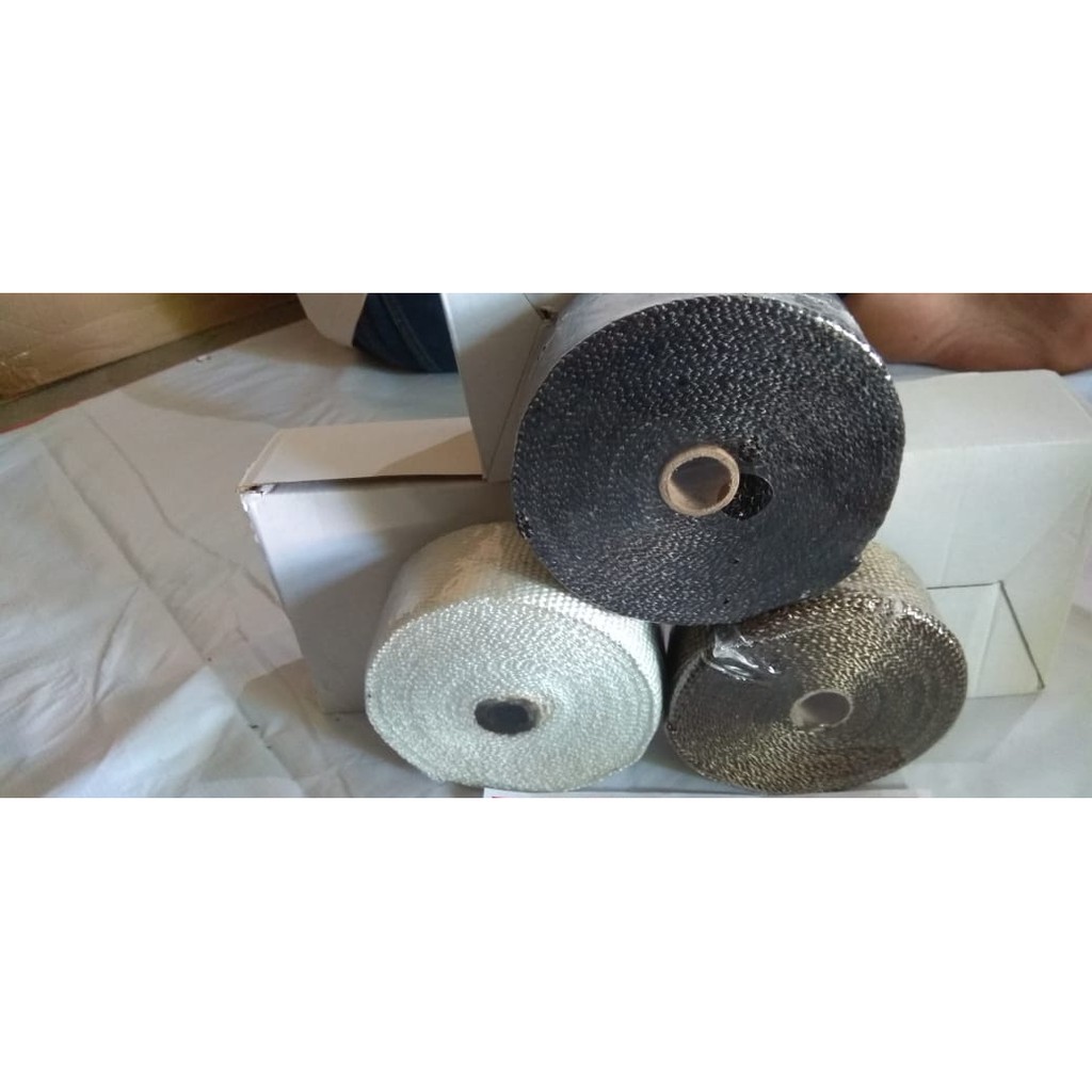 Blebet knalpot motor / anti panas knalpot / exhaust wrap