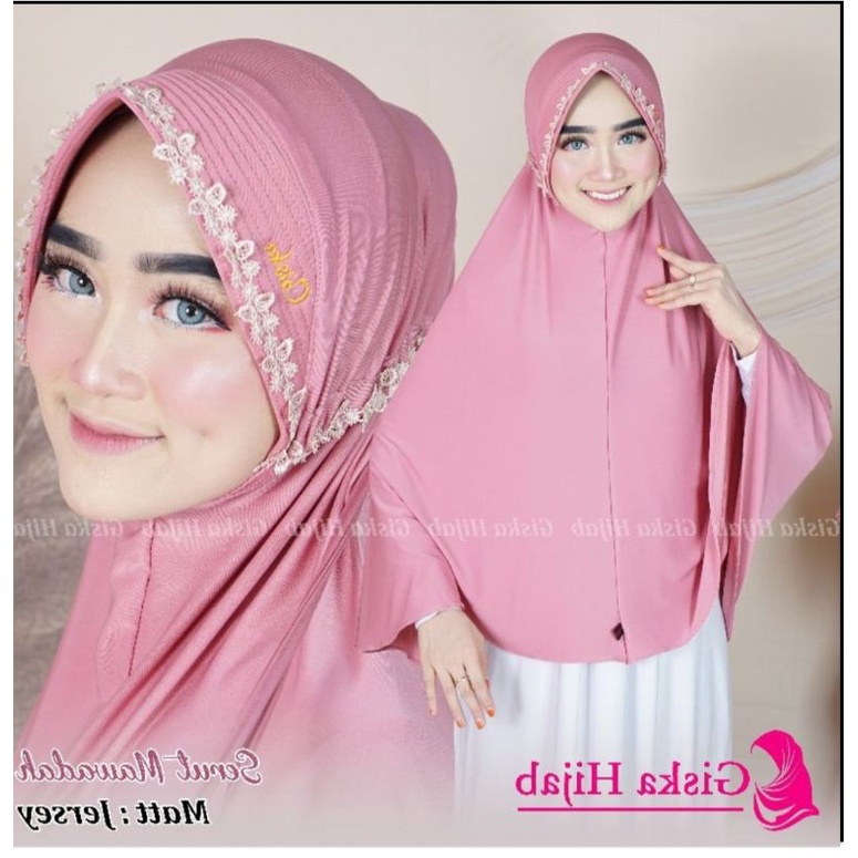 rizfaimelda-(COD)Jilbab Instan Jumbo Serut Renda KupuKupu Hijab Mawadah Jersey-1