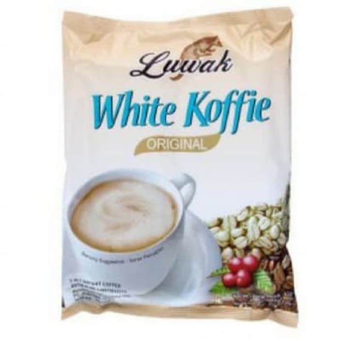 

KOPI LUWAK WHITE COFFE RENCENG 10 SACHET TERMURAH