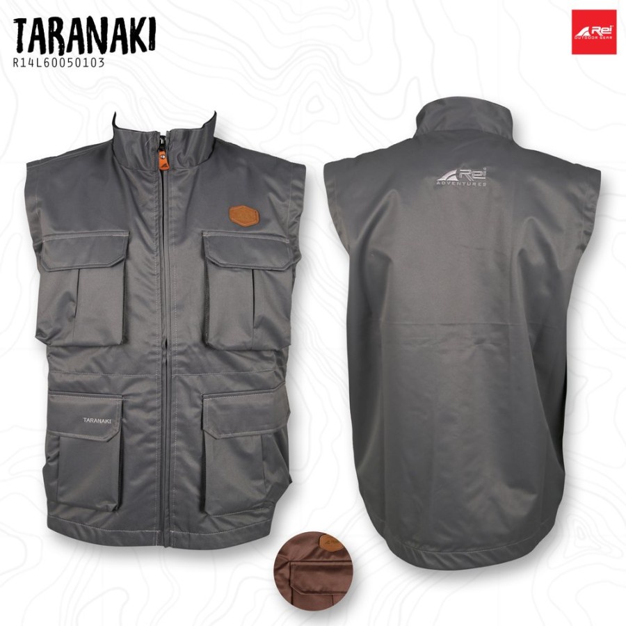 Jaket Vest Rompi Outdoor Arei Rei Taranaki