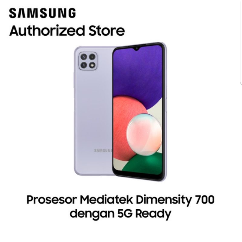 Samsung Galaxy A22 5G 6/128GB Garansi Resmi
