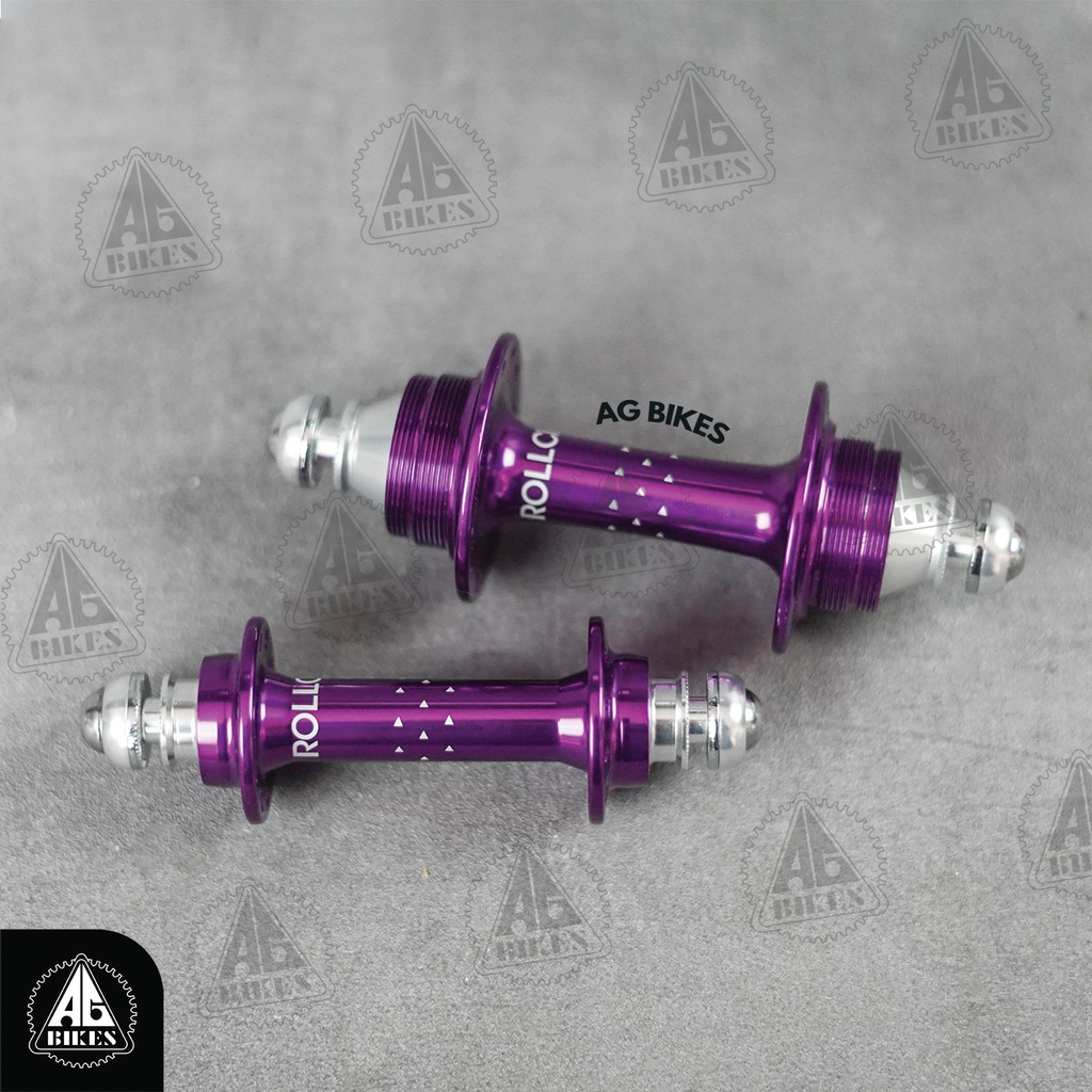 Jual Hub Rollcii Low Flange Ringan Dan Loncer Purple Indonesia Shopee