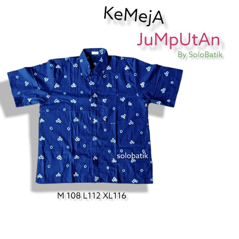 KEMEJA PRIA JUMPUTAN SOLO ASLI