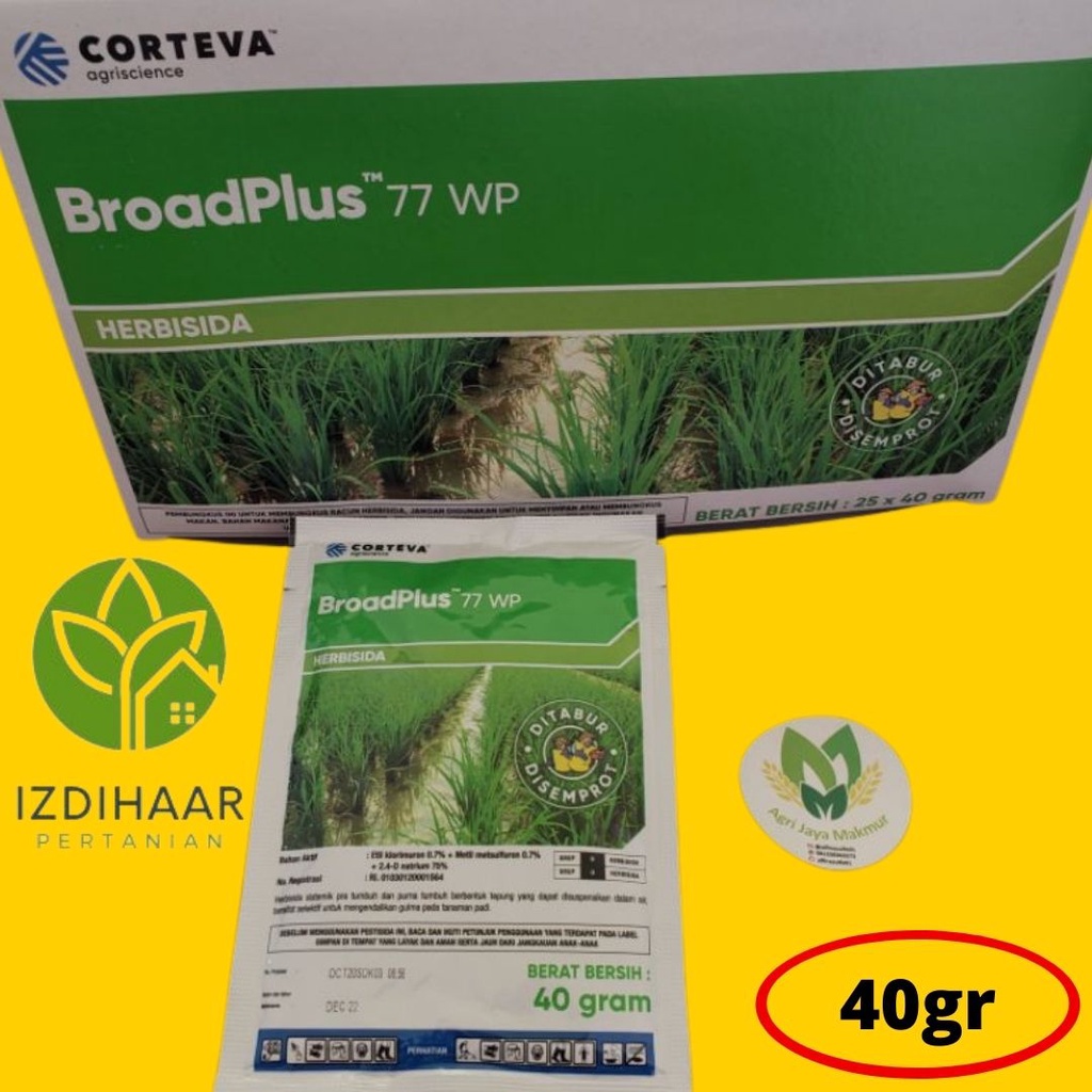 HERBISIDA ALLY PLUS BROADPLUS OBAT RUMPUT DI PADI