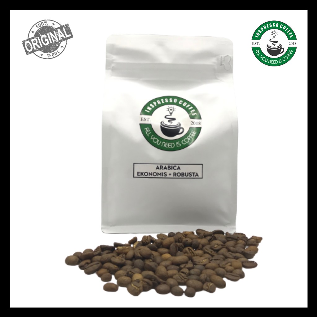 

250gr - KOPI BLEND ARABICA EKONOMIS - ROBUSTA (ROASTED)