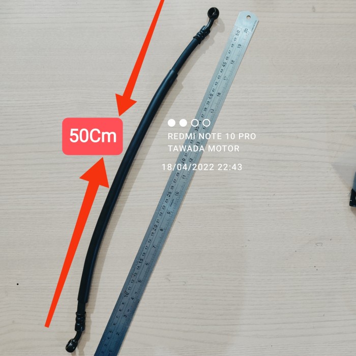 SELANG REM BELAKANG UNIVERSAL PANJANG 50cm - 80cm - 50cm