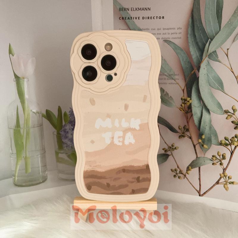 Soft Case Pelindung Lensa Kamera Pola Bunga Gelombang Tahan Banting Untuk IPhone 6 6s Plus 11 12 13 Pro MAX 7plus 8plus XR X XS MAX 7 8 SE 2020