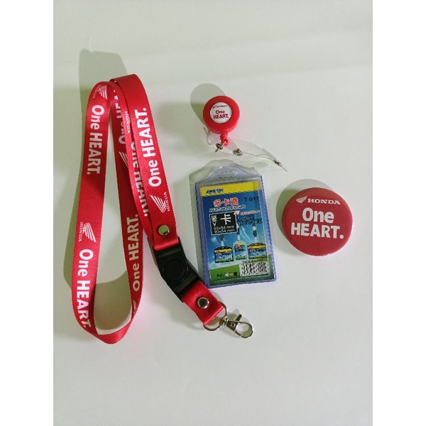 [READY STOK] Tali id card HONDA satuan lanyard printing