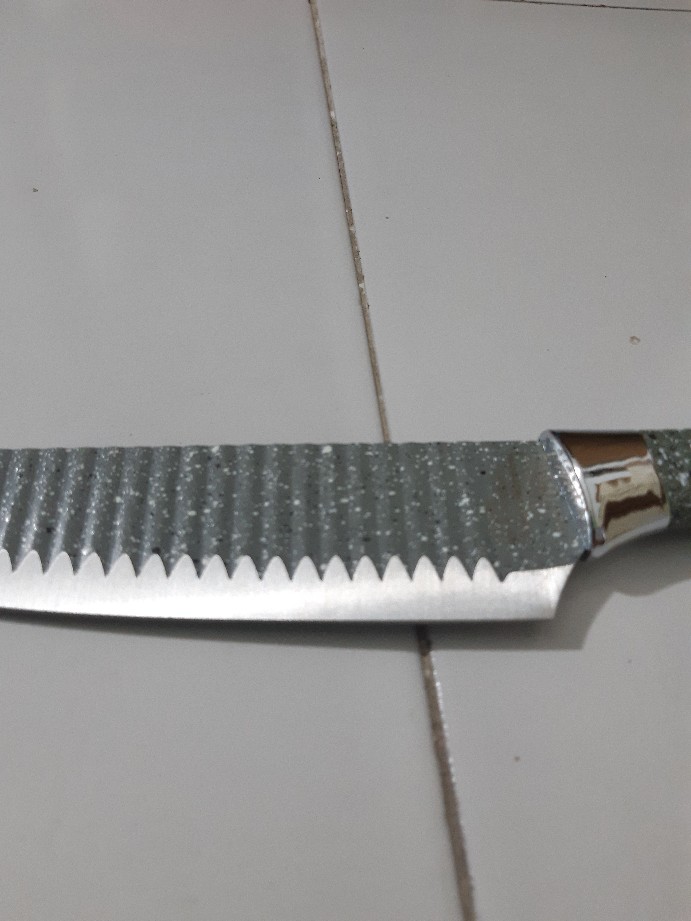 Pisau Dapur Potong Daging Super Tajam Premium Knife Morena Granit Serbaguna