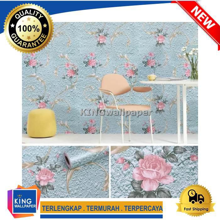  Wallpaper  Dinding  3D  45cm x 10m Murah  Kamar Ruang Tamu 