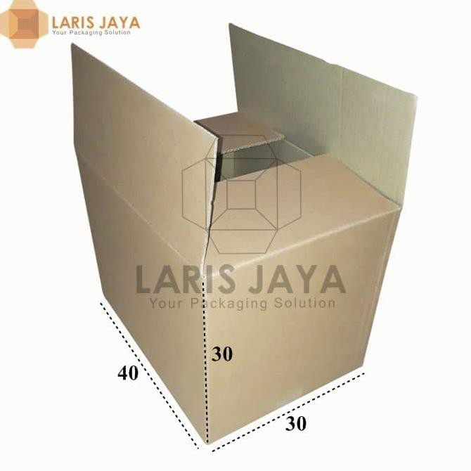 

Kardus / Box / Karton / Kotak Packing Polos - 40 X 30 X 30 Cm