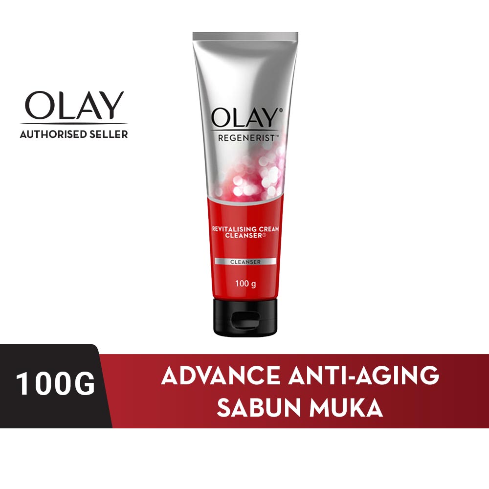 Olay Regenerist Revitalizing Niacinamide Cleanser Skincare Antiaging 100g