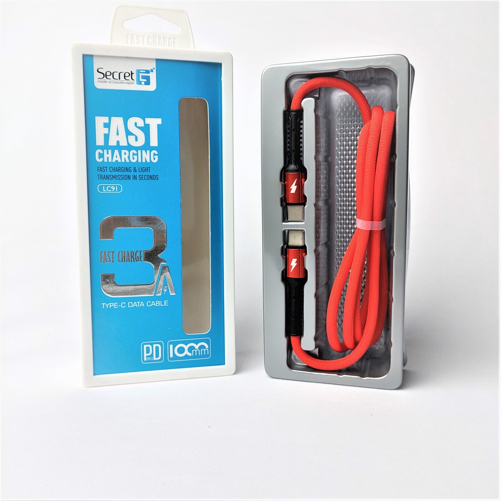 Secret-G PD Data Cable Type C to Type C 1M (LC91)
