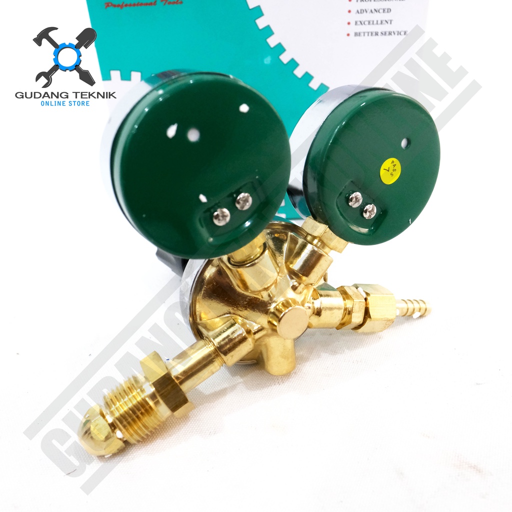 Regulator Las Oxygen LPG WIPRO LR03 OR03 / Double Regulator Tabung Oksigen Gas Lpg LR-03 OR-03 WIPRO LR OR 03