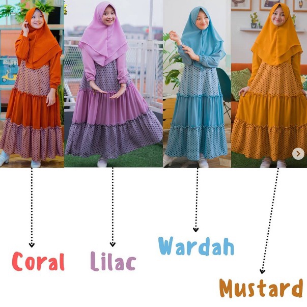 GAMIS ANDIEN POLKA BY COOLBEE