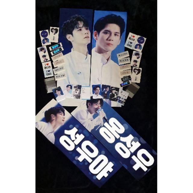 READY Slogan Ong Seongwu (wanna one)full set