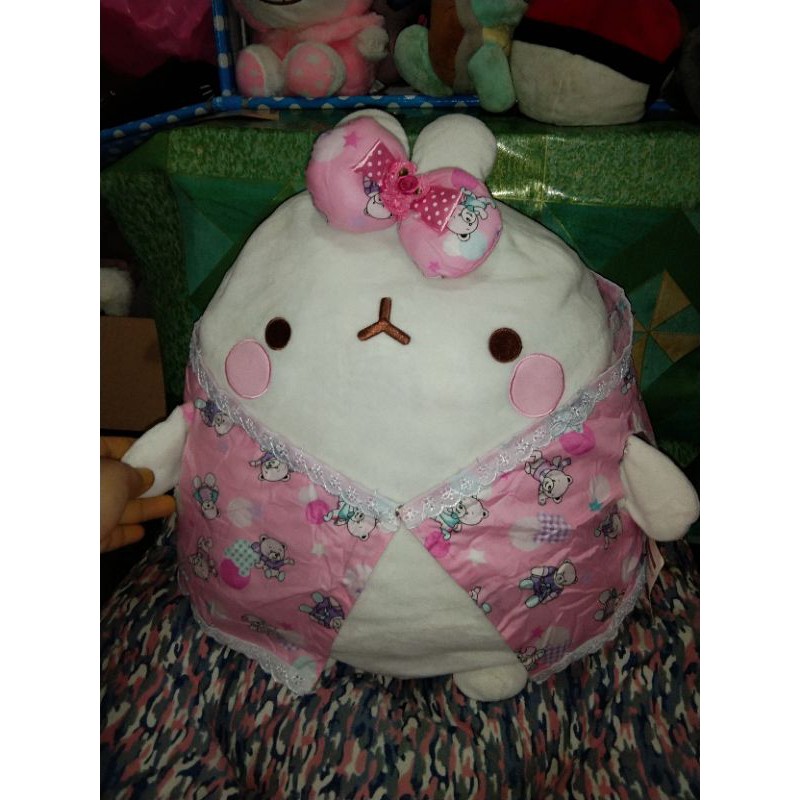 (boneka pl) Molang kostum jumbo ori newtag