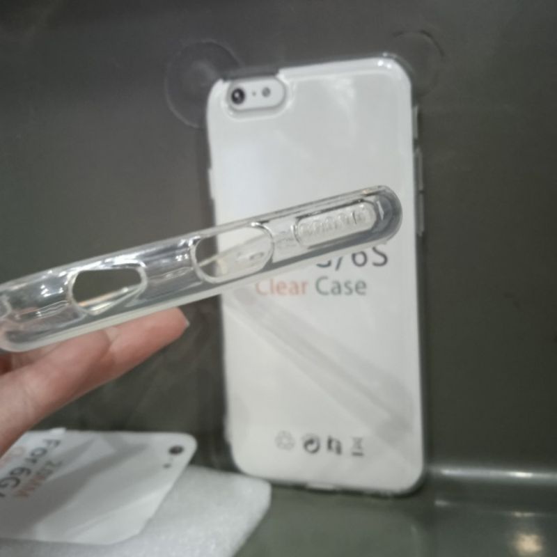 HD CLEAR CASE IPHONE 6/ 6S TEBAL TRANSPARAN