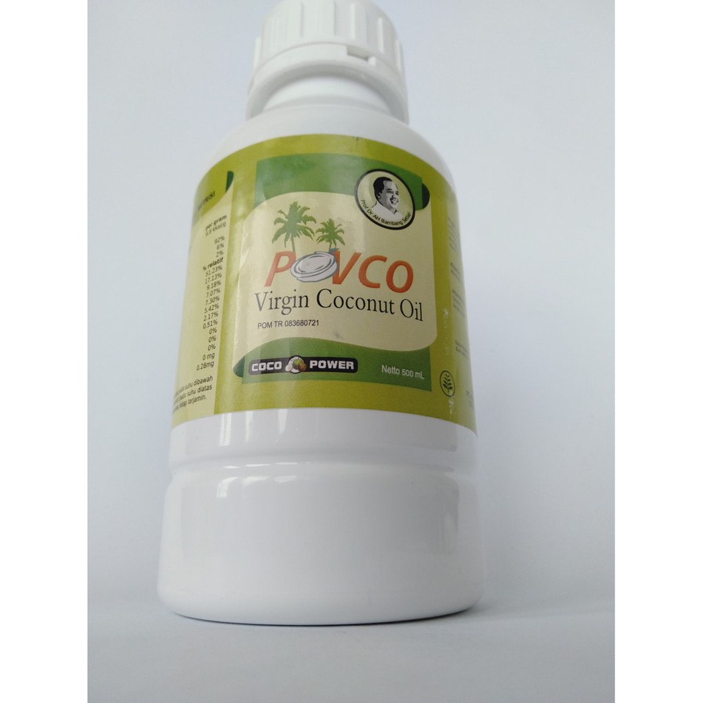 POVCO Virgin Coconut Oil Natural 500 ml Cocopower vdcollection