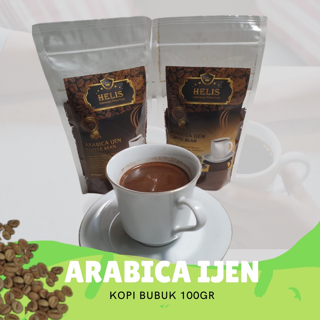 

Kopi Bubuk Arabica Gunung Ijen Jawa Timur /Java ijen 200gr