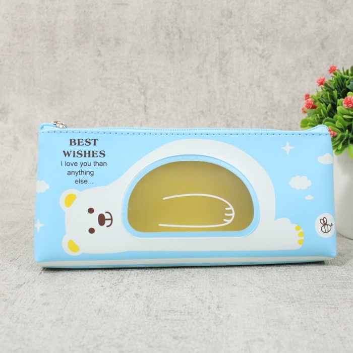 

Unik Tempat Pensil Animal Best Wishes Bahan Pu Gilaa!!!