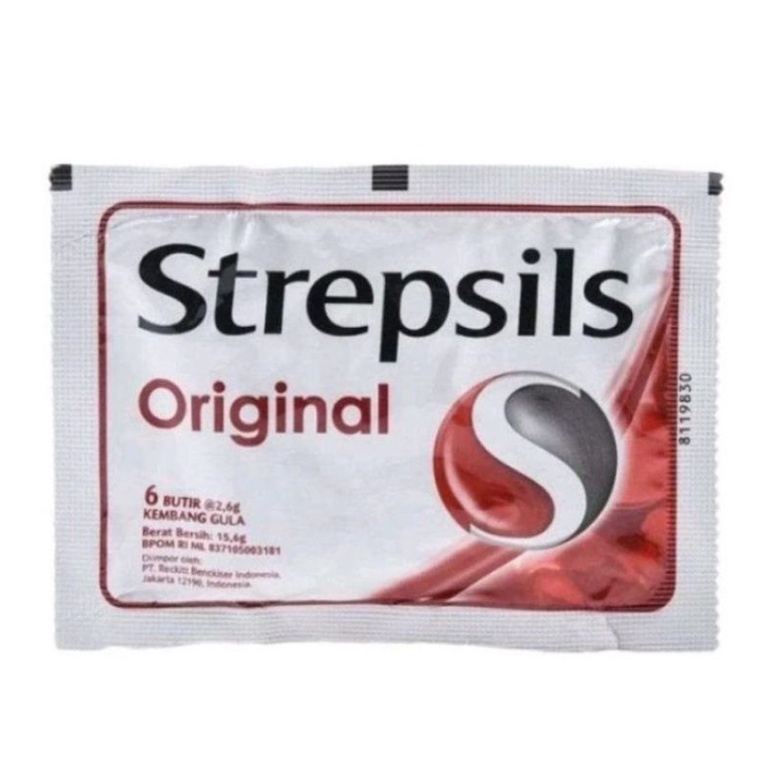 

Strepsils original sachet