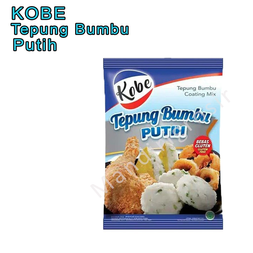 tepung bumbu putih * Kobe * Bebas gluten * 210g