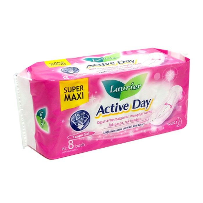 Laurier Active Day Super Maxi isi 8