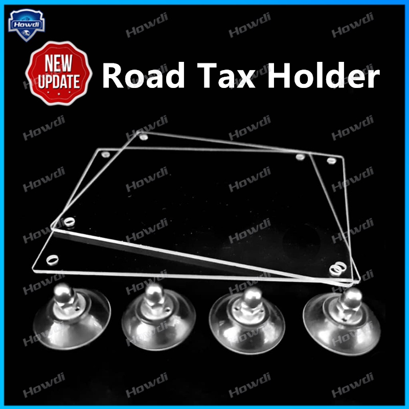 Holder Tax Bahan Akrilik Kualitas Tinggi Dengan Frame Alignment Untuk Instalasi Mudah