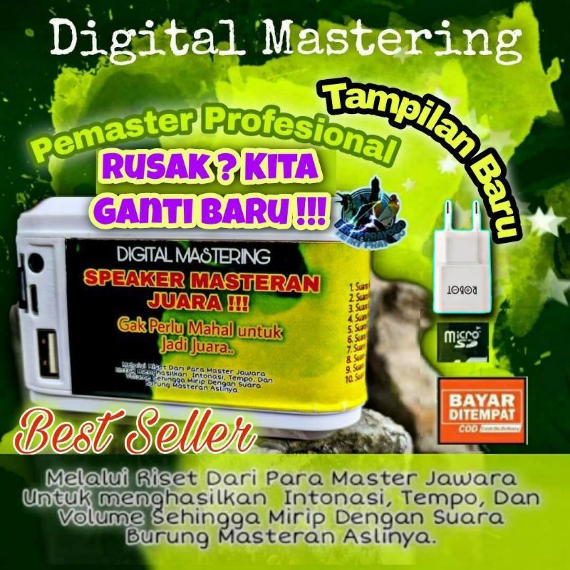 Speaker mp3 Masteran Burung juara