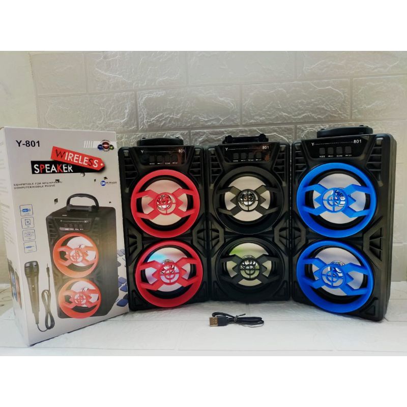 COD SPEAKER WIRELESS BLUETOOTH PROTABEL MH-36BT/YD-801 PLUS MIC KARAOKE X-BASS//SPEAKER PROTABEL KARAOKE MH-36BT/YD-801 PLUS MIC KARAOKE X-BASS//SPEAKER KARAOKE//SPEAKER SALON AKTIF//SPEAKER TENTENGAN