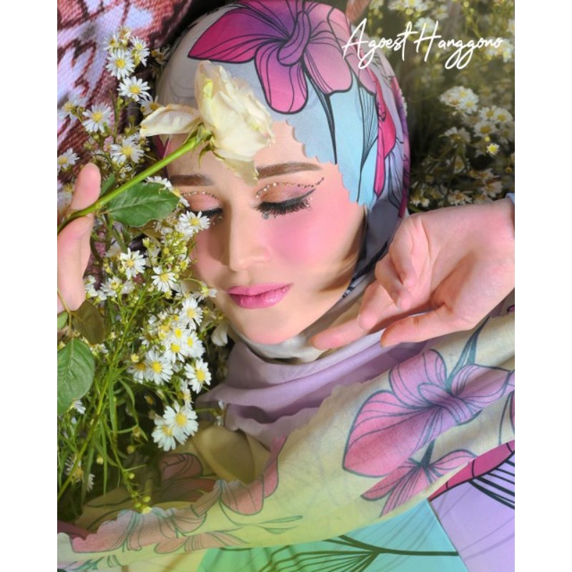 GAMIS SYARI SUPER MEWAH / FLEUR ETERNELLE ORI AGOEST HANGGONO / GAMIS SYARI PREMIUM / GAMIS PESTA / 