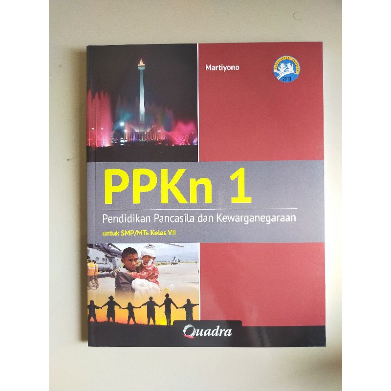 ORI Buku teks PPKn k13 Quadra kelas 7 edisi revisi terbaru