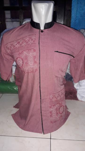 BAJU KOKO LENGAN PENDEK MURAH KUALITAS MEWAH