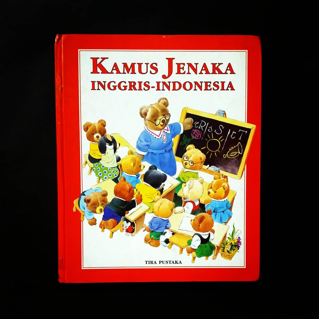 Buku Anak Kamus Jenaka Inggris-Indonesia Tony Wolf Stok Kelima