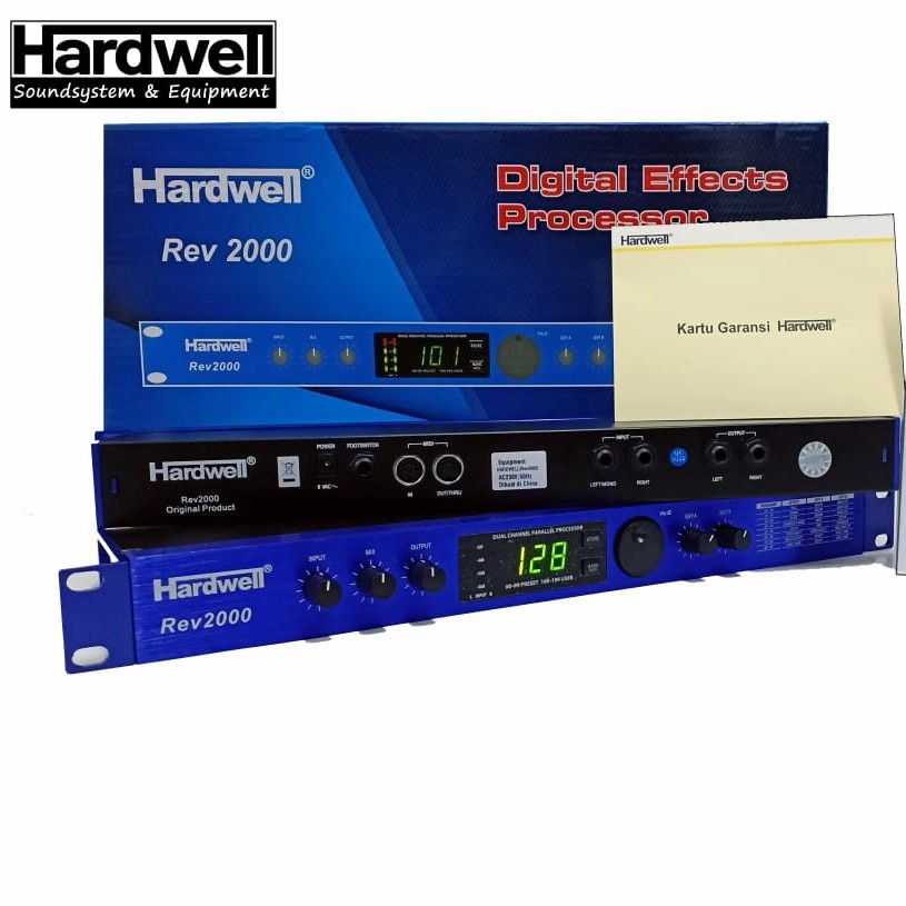Efek Vokal Hardwell REV 2000 / REV-2000 / Reverb 2000 Original