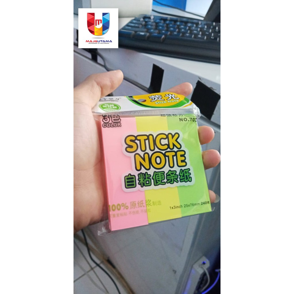 

Sticky Note (Pembatas Buku/Catatan Stick)