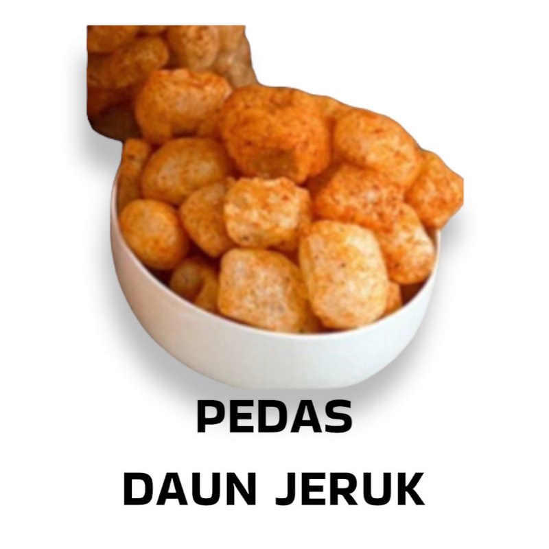 

Dorokdok / Drokdok /Kerupuk kulit/ krupuk kulit - Pedas Daun Jeruk