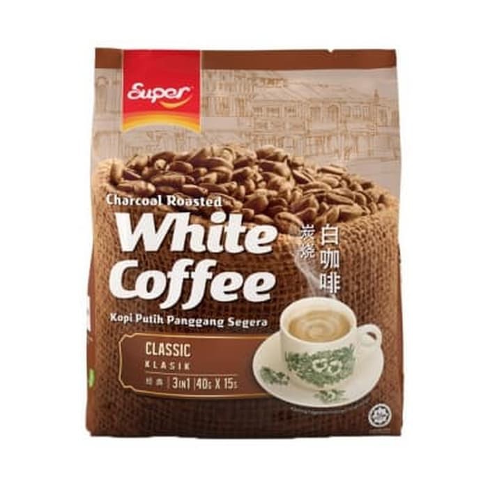

#HANDCARRY Super 3 In 1 White Coffee Classic 15sX40g - UFOHCR1818