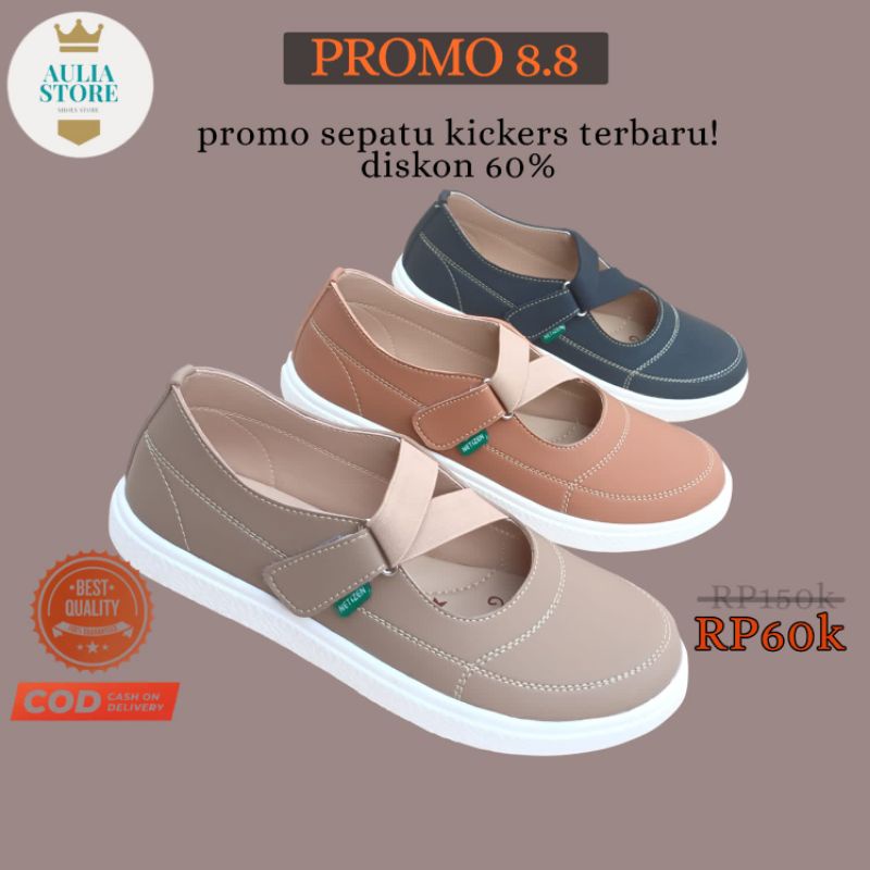 sepatu flat shoes wanita jumbo 41_45