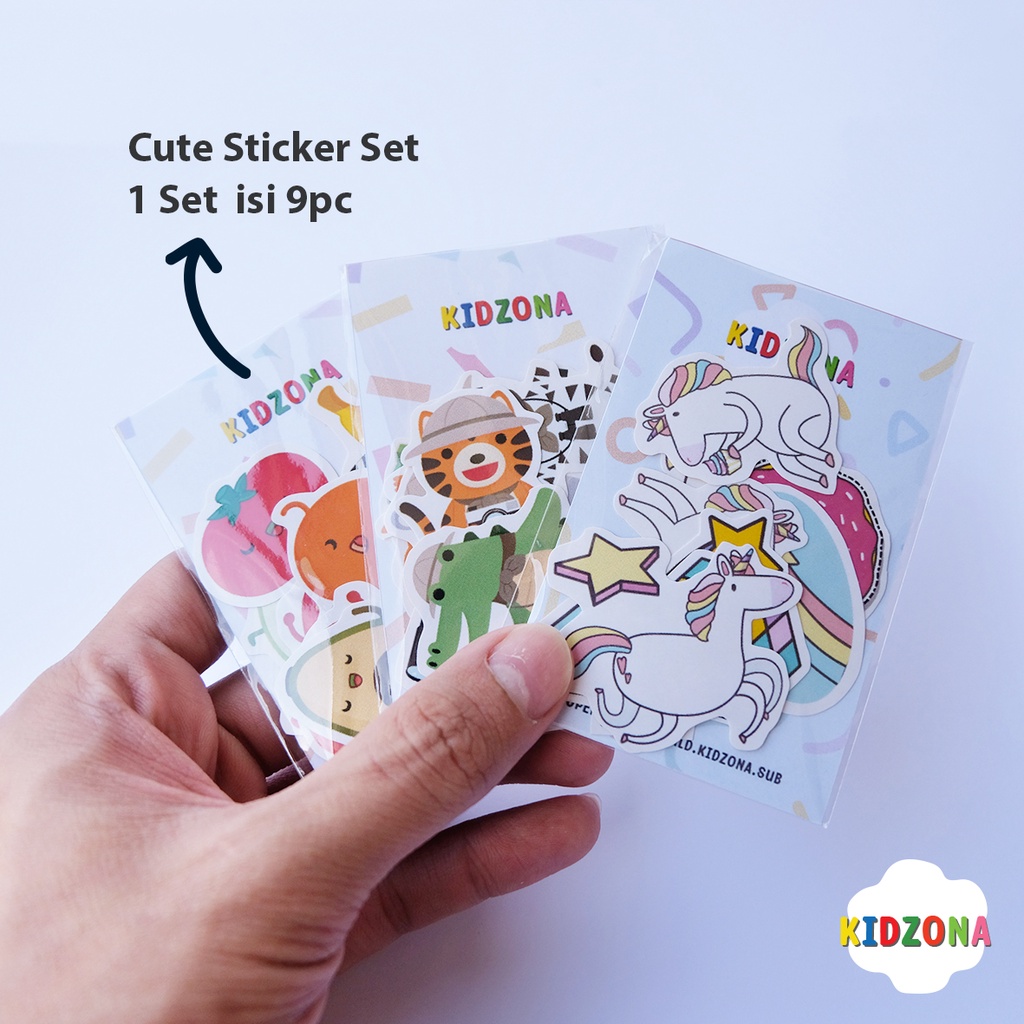 

Sticker Lucu Pack Anak Journal Sticker Sticker Anak Sticker Reward Motif Binatang Hewan Buah Sayuran Kuda Pony