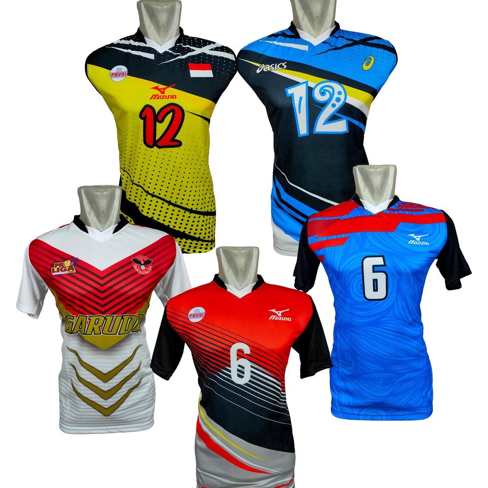 Jersey Proliga 2022 Kaos Atasan Voli Jersey Printing Voly Volley