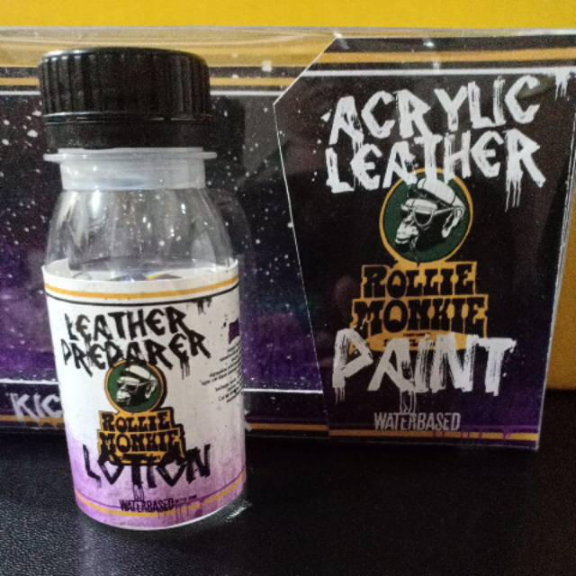 

Leather Preparer Lotion Rollie Monkie 60ml / Pembersih Media Sebelum Melukis Rollie Monkie 60ml