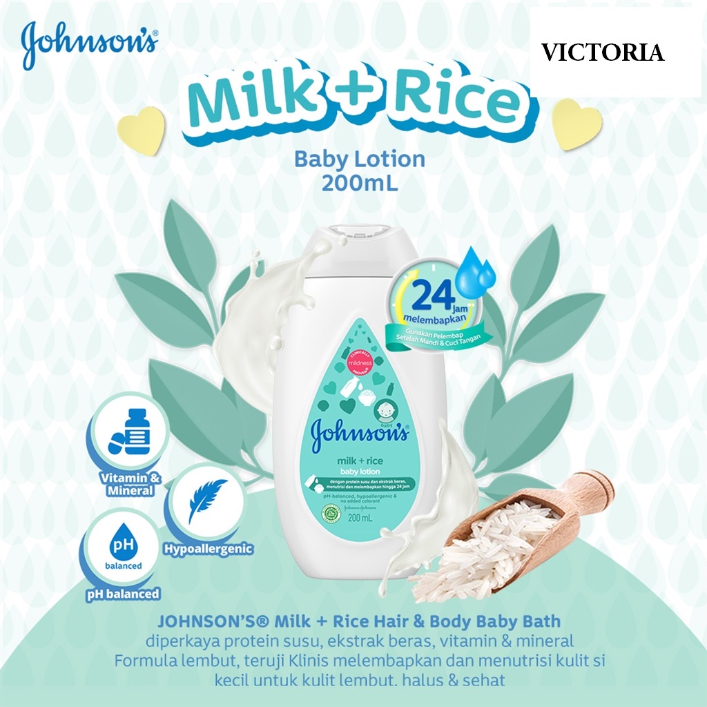 JOHNSON'S BABY Lotion Oil Cream Cologne Krim Bayi Minyak Bayi Soap Sabun Batang(VH)