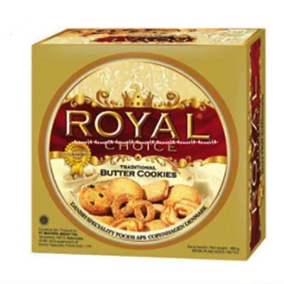 

Royal Choice Butter Cookies 480gr Biskuit Kukis Mentega Cookie Dengan Rasa Renyah Kue Kaleng RoyalChoice Buter Kemasan Kaleng